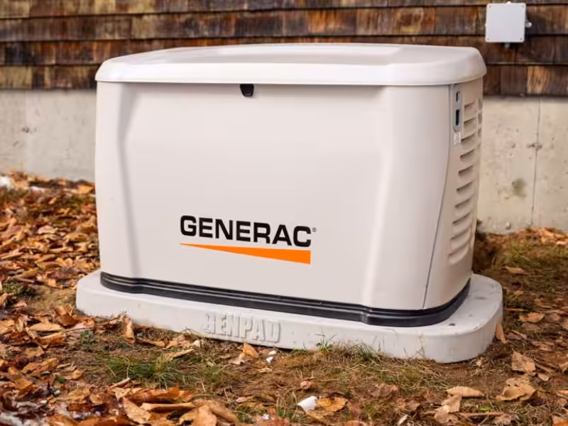 Generator installation in Wolfeboro, NH