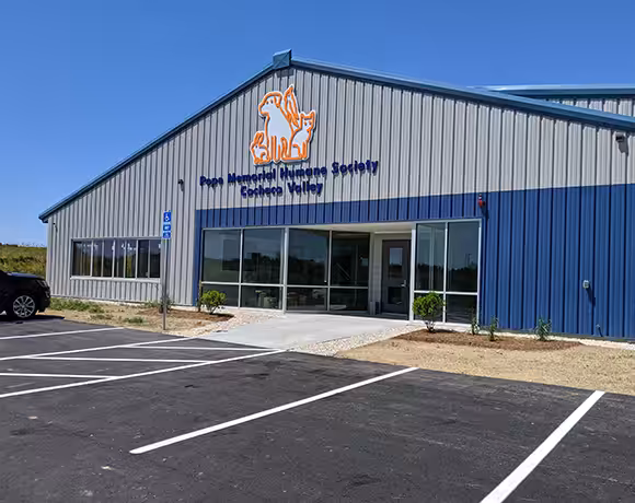 Pope Memorial Humane Society shelter in Dover NH, giving partner of the Rusty Fund at Loyal Lab Electric & Generators